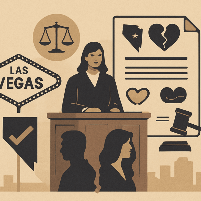 how divorce works in Las Vegas