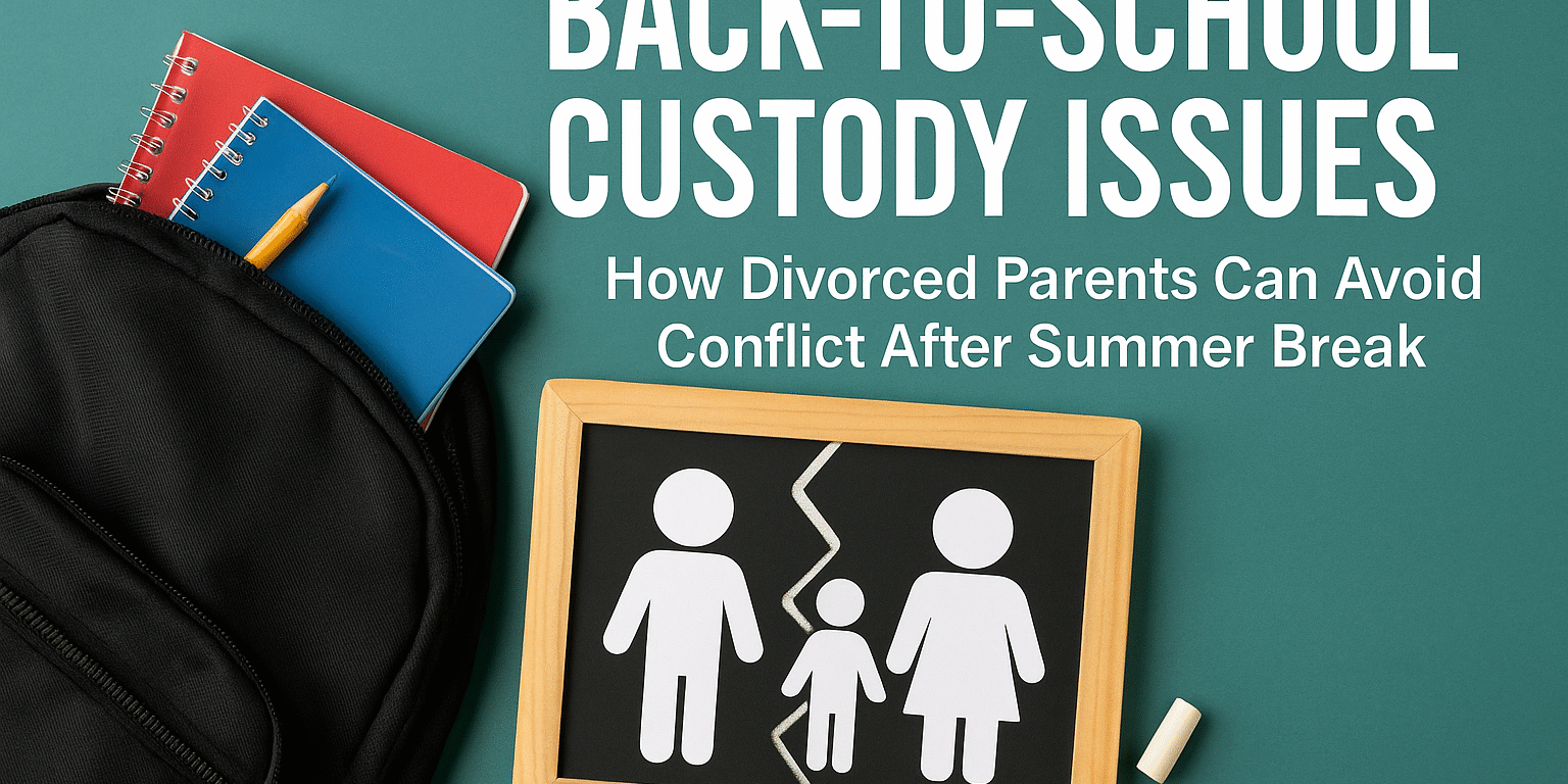 Back to school custody issues. Back to school custody issues.