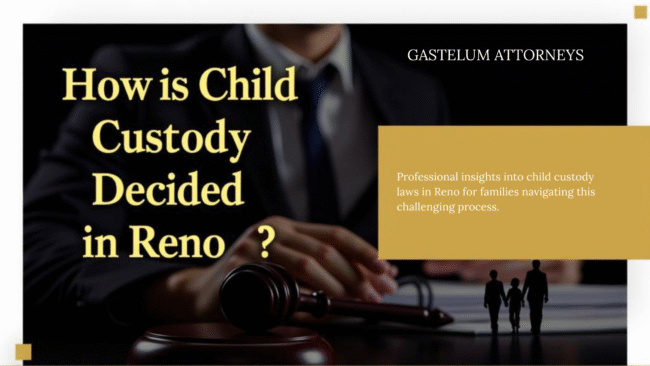 How Is Child Custody Decided in Reno